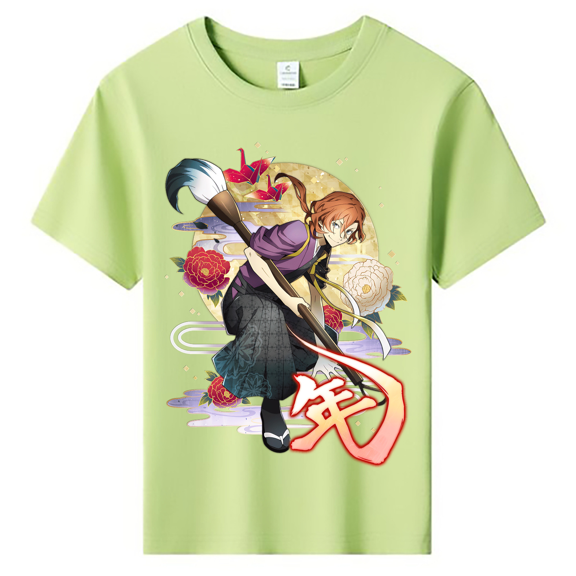 （画像用） 文豪ストレイドッグス Bungo Stray Dogs 綿100％キッズTシャツ（フロントプリント）
